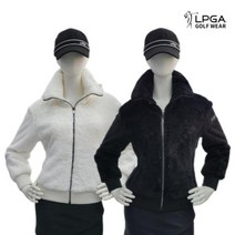 LPGA 골프 웨어 여성 겨울 방풍 보아 퍼 점퍼 자켓 L231WB702P