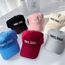 코지일이삼 코지 남녀공용 파리스 콤마 텍사스 레터링 볼캡 (9710473)