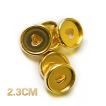 씨거적 볏짚거적 종자거적 다채로운 하트 바인더 반지 버섯 구멍 30 개 느슨한 잎 라운드 바인딩 플라스틱, 07 Gold