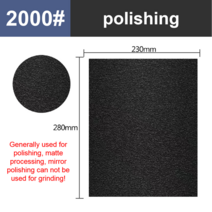 차량용 광택기 무선광택기 폴리싱머신 폴리셔 자동차연마기계 왁싱60-2000 습식 및 건식 이중 사용 사포, 19 2000_04 30 PCS