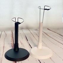 구체관절인형 소품 돌스탠드 전시 15cm 20cm 솜인형 아이돌 인형 파올라레이나 유딩이 브라이스 바비, 화이트