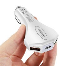 자동차배터리충전기 점프스타터 차량밧데리 USB 타입 C PD 고속 아이폰 13 삼성 샤오미 화웨이용 휴대폰 충전 3.0 년, 02 02