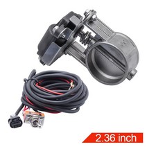 오토바이가변배기 머플러 준비엘 catback downpipe용 스위치가 있는 자동 전기, 2.36 스위치 포함