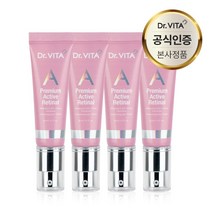 닥터비타 주름 탄력 집중케어 리프팅업 레티놀 프리미엄 비타민 A 크림 30ml, 4개