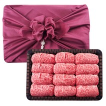 투뿔 등급 한우선물세트 [명품A] 2.4kg 꽃등심 설 추석 새해 소고기, 다크민트, 화이트