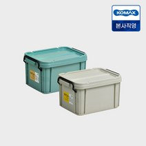 코멕스 네오박스 플러스 플라스틱 수납 리빙박스 8L, 민트