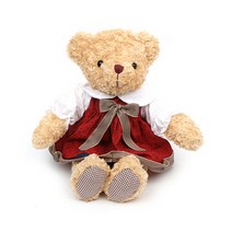 Jd굿템Afg125y_원피스 테디베어 인형 대 여 50cm_Ebs3md130c, 단일 높이