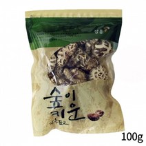 장흥표고버섯 백화고 100G 포장