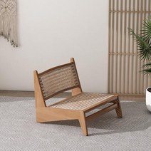 이동식3단선반 학교급식 호텔 베이지 라탄 의자 나무 미니멀리스트 낮은 식당 모던한 감성, style 5