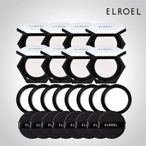 (엘로엘)(매니아) 블랑 화이트닝 팩트 x 16개 (본품 8개 + 리필 8개 ) 매니아 패키지