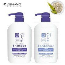 하또무기 율무 샴푸 린스 논 실리콘 프리 천연 에코, 하또무기 율무 컨디셔너 600ml