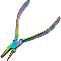 Beadsmith 크로마 시리즈 레인보우 멀티 컬러 라운드 오목 플라이어