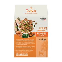 더독 닥터소프트 치킨&장건강 노령견용 1.2kg