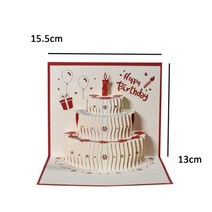 생일 축하 카드 3D 팝업 인사말 비즈니스 어린이 선물 아내 남편 베이비 샤워, birthday card 8
