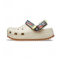 크록스 여성 클래식 하이커 이카트 클로그 슬리퍼 샌들 208052-2YC