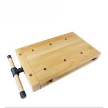 가저용 목공 작업대 DIY 미니 원목 테이블톱 받침대, 업그레이드 목공 테이블 + 도구 세트