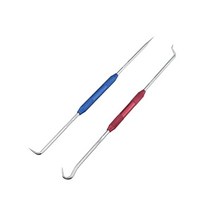 DGBRSM 2피스 더블 포인트 스크라이버 메탈 스크라이브 툴 후크 21.4cm8.85인치 기계공 기술자 또는 공예가를 위한