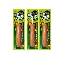 CJ 냉동식품 맥스봉 청양고추 후랑크 핫바 즉석식품 80g 3개 1세트, 14세트