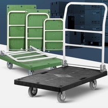 사무실 배달운반용 접이식 택배구르마 이동식대차 가구보관 구루마 미니수레 오피스, 1개, 검정사각달리국산인라인소