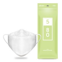 위케어 KF80 중형 초등학생 마스크 30매 60매 100매 귀안아픈 귀편한 숨쉬기편한 마스크 중학생