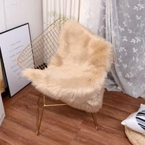의자러그 장모 쇼파러그 쇼파 캠핑 의자러그 방바닥 밍크 카페트 의자쿠션 매트