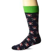 Hot Sox 남성용 Fun Conversation 스타터 크루 1켤레 팩-멋.. 정품보장