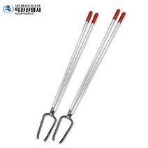 국산 알루미늄 연탄집게 (특대) 70cm 연탄국자 손잡이, 단품