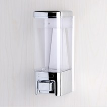 키알리 크린워시 원터치 펌프형 물비누 디스펜서 부착형 벽걸이 물비누 케이스 통