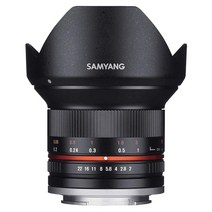 삼양 Samyang 단렌즈 줌렌즈 연결용 F2.0 렌즈 12Mm Ctt0