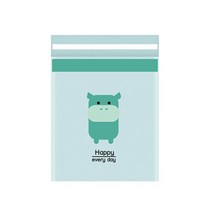 홍운 차량용 쓰레기봉투 접착식 쓰레기통 1세트(15개입), 녹색