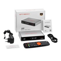 GTMEDIA 위성 TV 수신기 내장 2.4G 와이파이 모듈 VCM 멀티 스트림 1080P Mars X8 DVB-S S2, 01 X8_04 Au 플러그