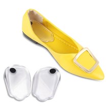 로아 오다리 신발 깔창 기능성 발 바닥 아치 쿠션 실리콘 패드, M, M