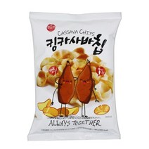 푸드킹 킹카사바칩 140g 매콤스낵 과자 안주, 상세페이지 참조
