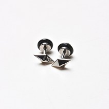 입체 다이아 S.STEEL 피어싱 (1EA)