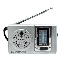 휴대용 AM/FM 라디오 포켓 크기 2 밴드 라디오 플레이어 텔레스코픽 안테나 내장 스피커 선물 선물