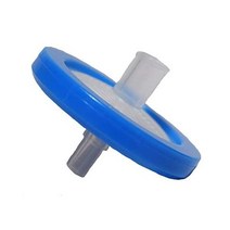 ADVANGENE 주사기 필터 멸균 PVDF 0.1 미크론 30mm 블루 30/팩