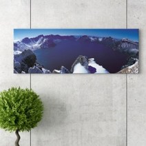 꾸밈 cy999-백두산파노라마노프레임 노프레임액자, C-푸른백두산