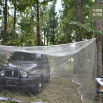 삼덕사 초대형 야외용 사각모기장 캠핑 나들이 차량용 모기장