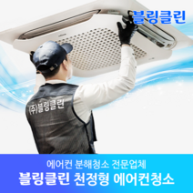 블링클린 천정형 4way 에어컨청소 (수원 용인 화성 오산 동탄 성남), 1개