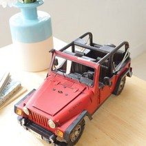 [∂LL7] 앤틱 Jeep 자동차 인테리어 빈티지장식 미니어쳐 소품 어쳐 어처_h§eEA, §본상품§e