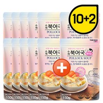 더독 수제 북어국 150g X 10개+2개, 1