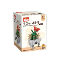 오너클랜 어린이 장난감 블록 디고 내친구다육이 귀면각, 본품, 단일