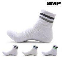 SMP스포츠 (남성용/2중바닥) 2줄링글 단목양말 스포츠양말 두꺼운양말 국산100%