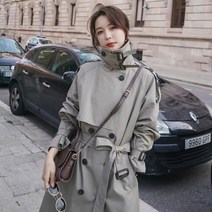 봄 여성 트렌치 코트