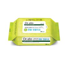 닥터아토 콧물 전용티슈 20매, 선택완료, 단품없음