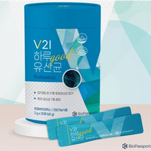 V21 하루 굿 유산균 2g 60개입 두 달 분, 2박스, 2g/30개입/60g