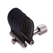 Muslady Saxophone Ligature 알토/테너 색소폰 용 컴팩트 내구성 색소폰 합자 색소폰 액세서리의 베이클라, 01 Alto Sax Metal