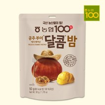 맛밤 50g/달콤맛밤/공주부여 원산지 농협식품에서만든 국산100, 달콤밤20개, 50g