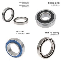 공구부품 30406-2RS F6202-2RS MR3040H6-2RSMR3040H7-2RS 볼 베어링 30x40x 6mm30x40x7mm 더블 실드 자전거 베어링 Sram Dub 1PCS, [02]