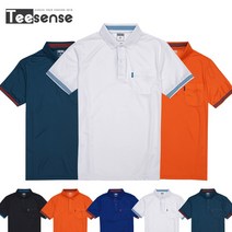 티센스 남여 반팔 쿨론골지 기능성 PK 카라 티셔츠 S-3XL